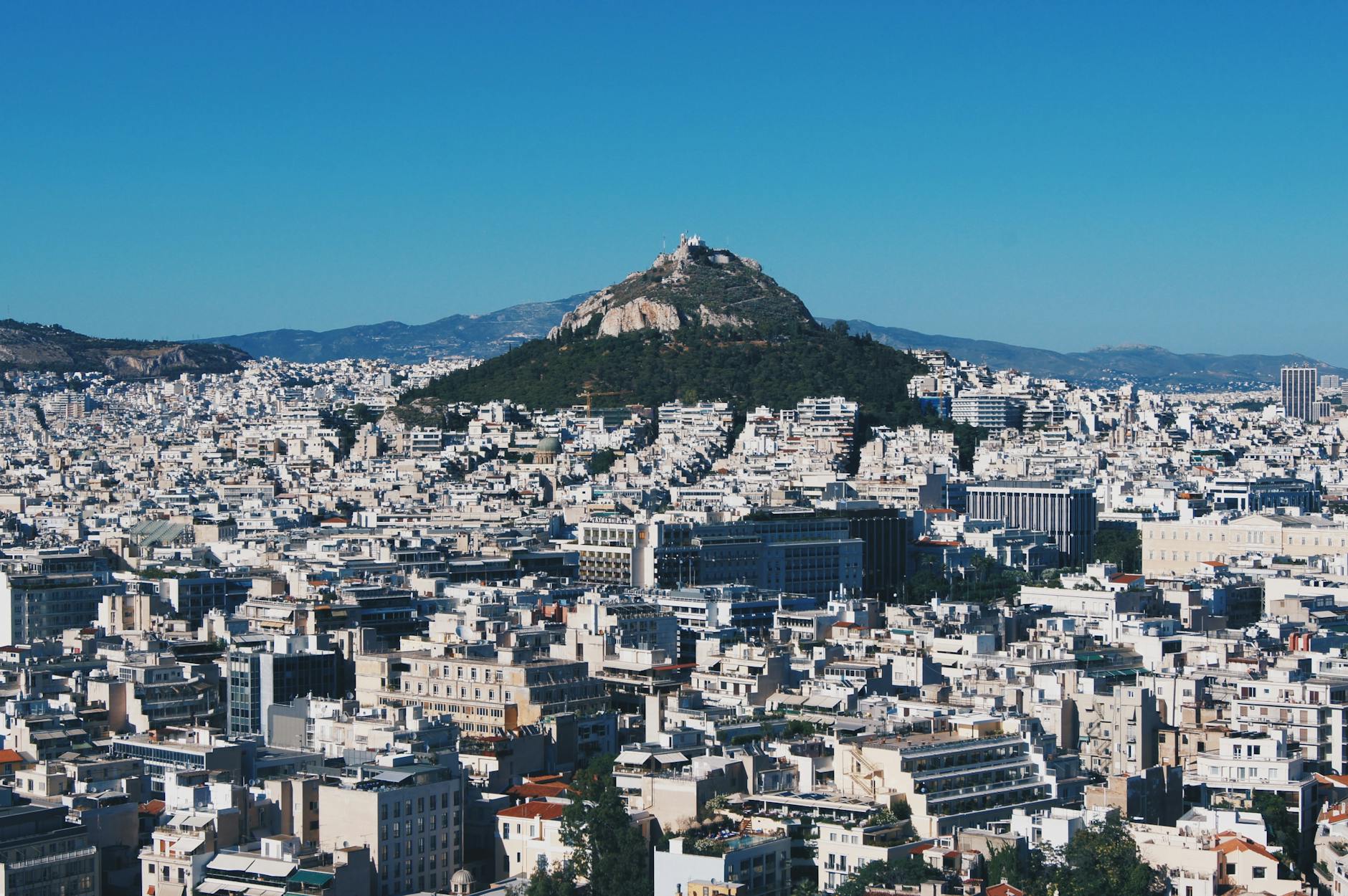 Athens, Greece skyline or city view