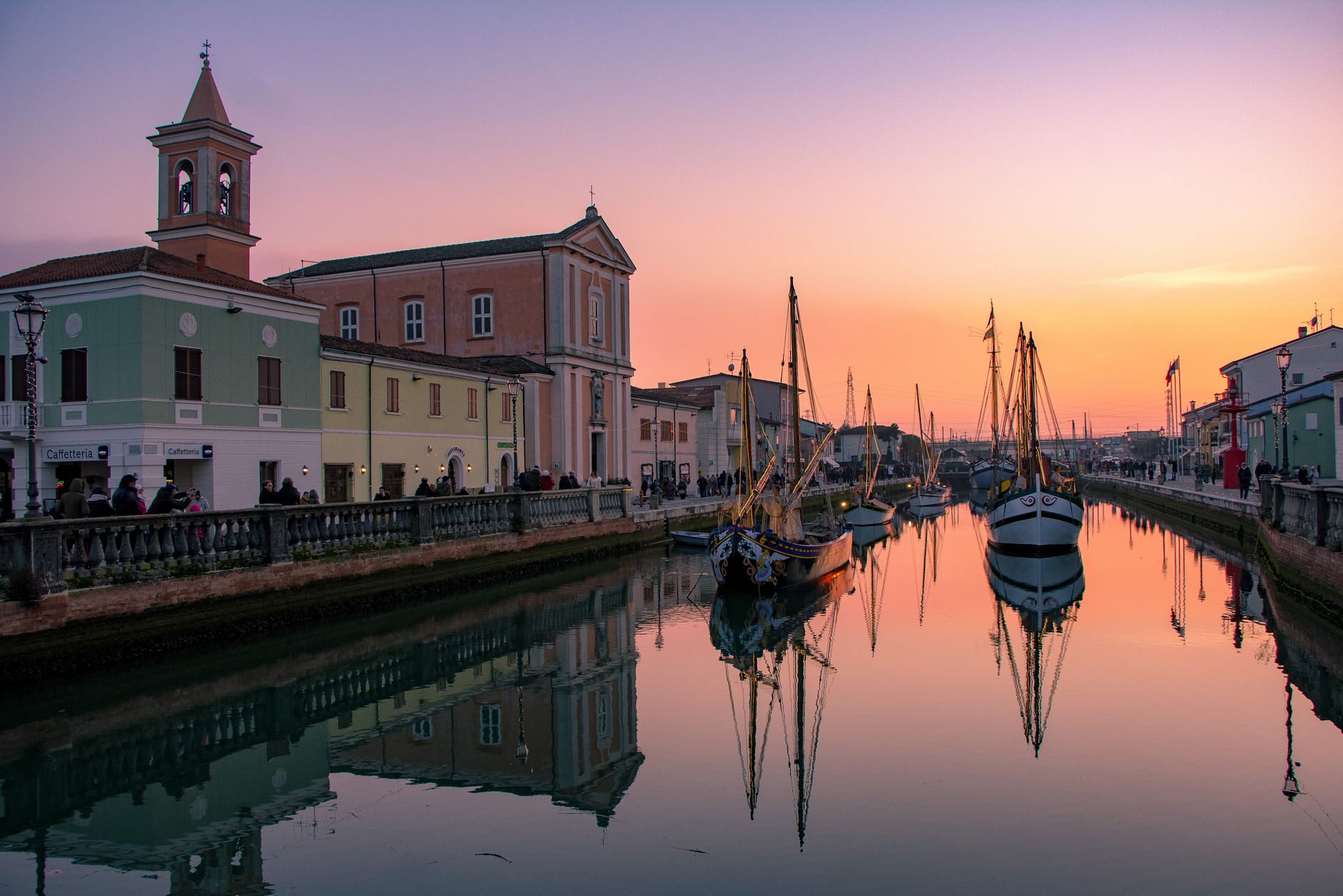 Day 1 in Cesenatico, Italy