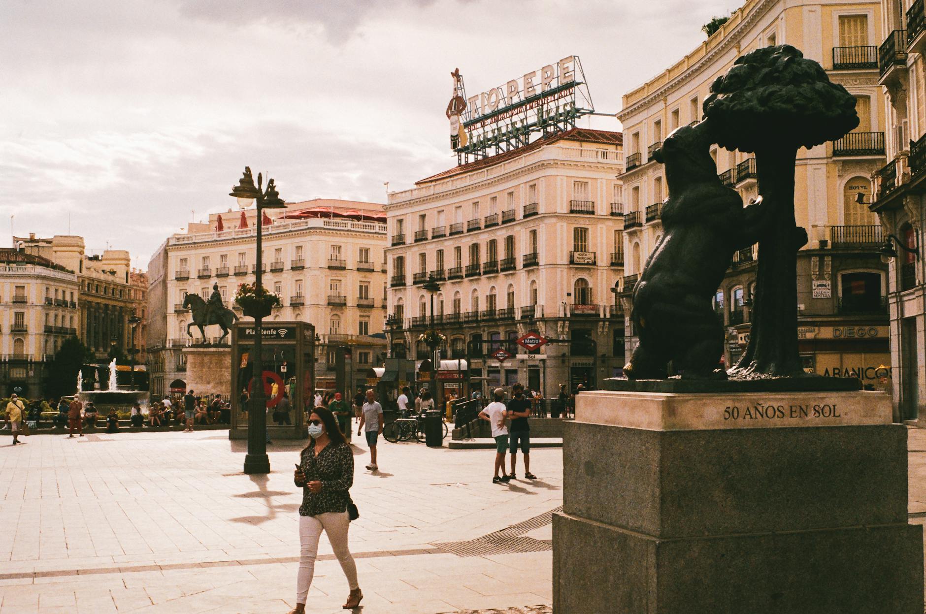 Madrid, Spain day 1 itinerary landmark or attraction